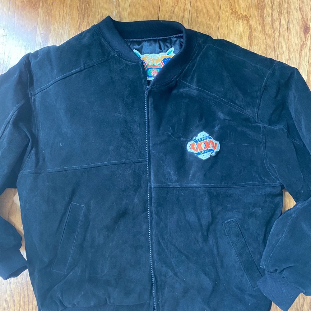 Jeff Hamilton super bowl 2001 jacket